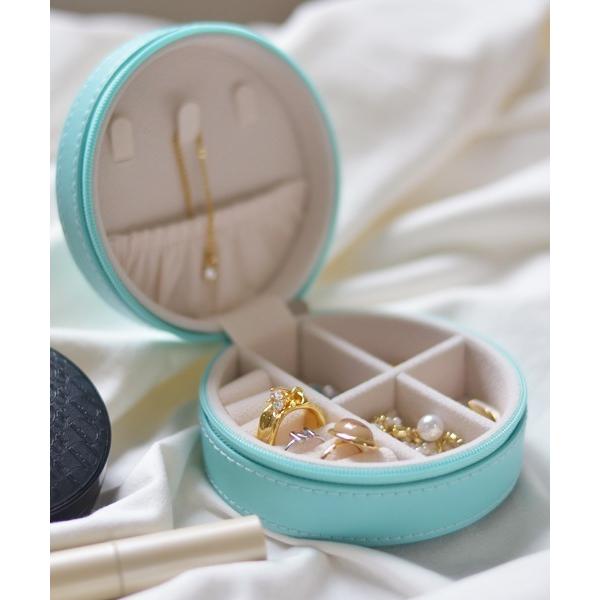 F＆D : ラウンドジップジュエリーボックス