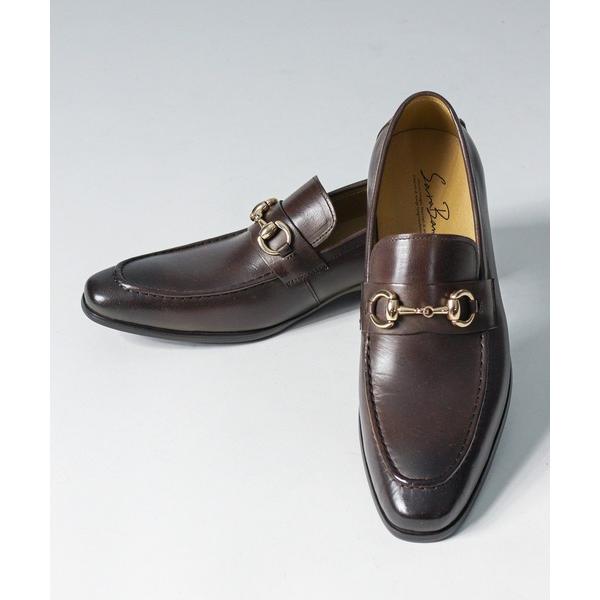 ローファー SARABANDE / ビジカジレザーシューズ　バッファローカーフ素材　ボロネーゼ製法で...