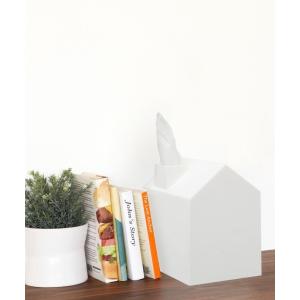 収納 umbra/カーサ ティッシュペーパーボックス ホワイト