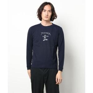 MASONPRINCE tシャツ オーバーサイズフロントロゴラグランロンTEE