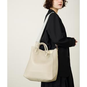 レディース トートバッグ バッグ YOUNG ＆ OLSEN/ヤングアンドオルセン EMBOSSED LEATHER D TOTE M シボレザー ト｜zozo