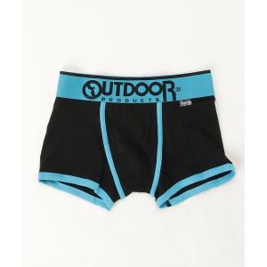 ボクサーパンツ 「OUTDOOR PRODUCTS／アウトドアプロダクツ」カラーゴムブラックボクサーパンツ メンズ