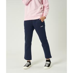 パンツ スラックス 【FILA / フィラ】レディース ワンポイントロゴ スウェットパンツ