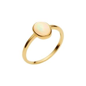 agete（アガット） 指輪 リング K10マザーリング（シトリン