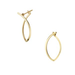 ピアス K10ゴールド ベーシックピアス レディース