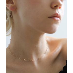 cui-cui ゴールド グリッター チェーン ネックレス 35cm K10YG cui-cui（キュイキュイ） チョーカー ゴールド グリッター チェーン