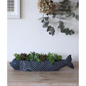 花瓶 フィッシュプランター Lサイズ