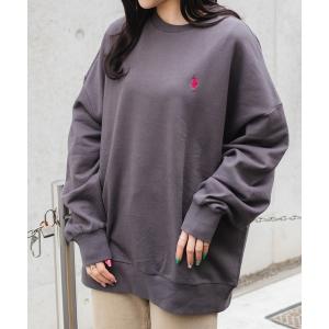 スウェット ∴WEGO/U.S. POLO ASSN.別注ワンポイント刺繍プルオーバー