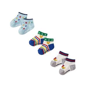 靴下 ローカットソックスパック3足セット(11-17cm)