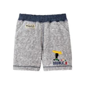 ファミリア オーバーオール サロペット チェック柄 ショートパンツ