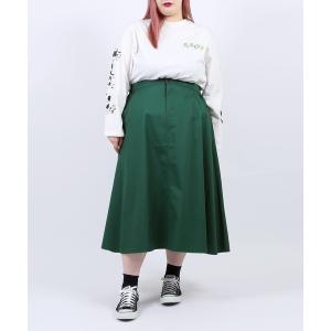 スカート ツイルロングスカート