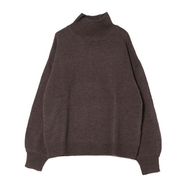 ニット セーター 5ゲージ　オーバーサイズハイネックニット レディース メンズ