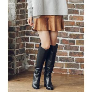 パンツ FAUX SUEDE CULOTTES