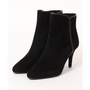 ブーツ 「SEVEN TWELVE THIRTY」LovelyWalk レザーコンビショートブーツ レディース