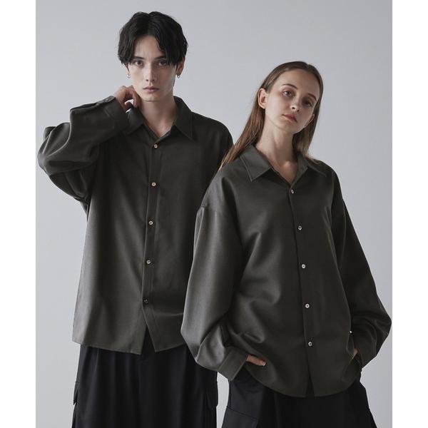 シャツ ブラウス メンズ 「CLEL」Balloon Sleeve Loose Regular Co...