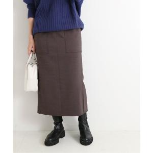 スカート ダブルクロスタイトスカート
