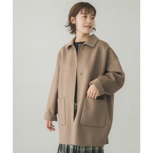 アウター ウールショートコート