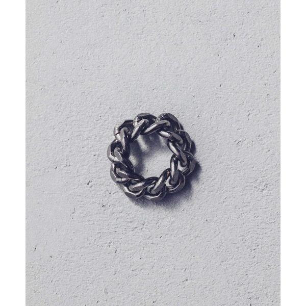 指輪 リング Curb Chain Cutting Ring レディース メンズ