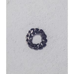 指輪 リング Curb Chain Cutting Ring レディース メンズ