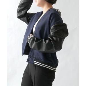 B：MING by BEAMS（ビーミング by ビームス） スタジャン ルーズ