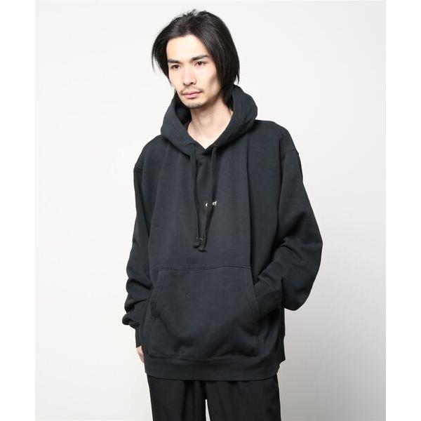 パーカー OBEY/オベイ　裏起毛 BOXロゴ入り プルパーカー メンズ レディース