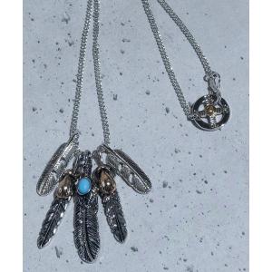 JAM HOME MADE（ジャムホームメイド） ネックレス ダブルフェザー