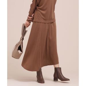 スカート イレギュラーヘムフレアスカート セットアップ可