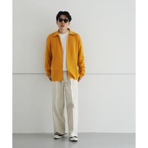 メンズ カーディガン KAIKO BOX KNIT SHIRT｜zozo