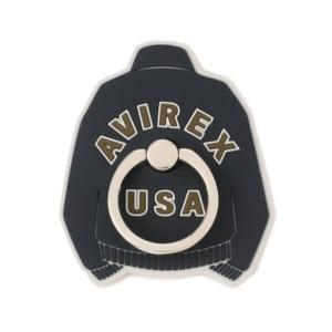 シリコンスマホリング ロゴ / SMART PHONE RING MA-1 LOGO / アヴィレックス / AVIREX