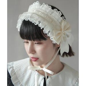 ヘアアクセサリー レースヘッドドレス