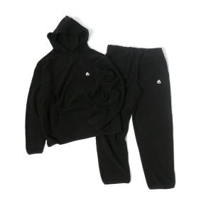 ルームウェア パジャマ SIERRA DESIGNS/シェラデザインズ マイクロフリース プルオーバーフーディー×ジョガーパンツ セットアップ メンズ