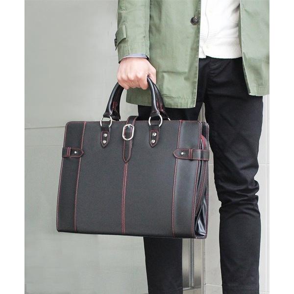 ビジネスバッグ 2way大容量バイカラービジネスバック メンズ