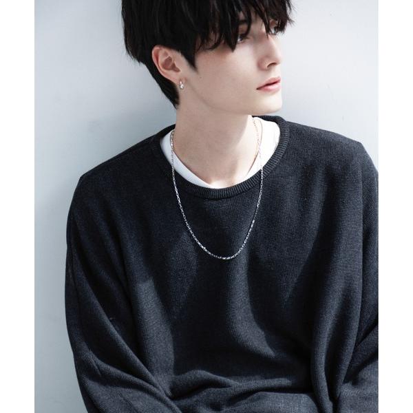 セーター ニット 「CavariA/キャバリア」12Gミラノリブクルーネックドルマンスリーブニット ...