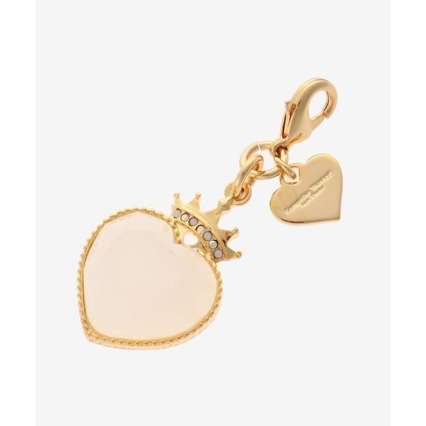 チャーム プチカラーコレクション　ハートティアラファスナーチャーム レディース