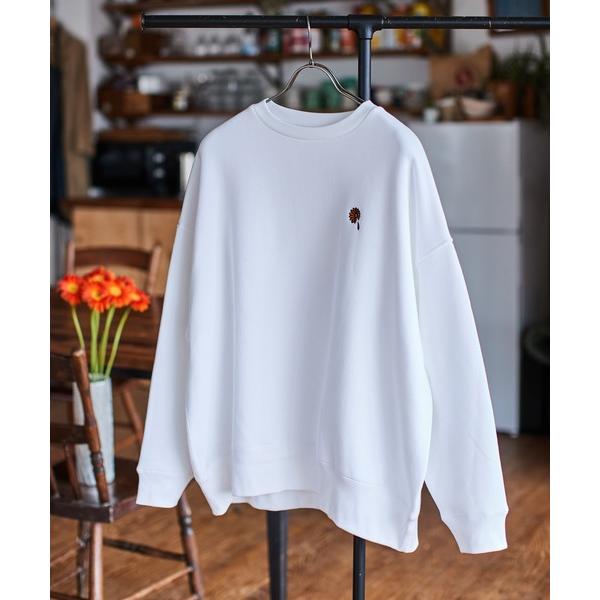 トレーナー スウェット msw1010-Gerbera one point stitch Big s...