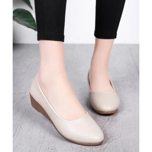 パンプス ウェッジソールパンプス