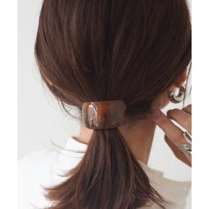 ヘアクリップ 「 ammy. / エイミードット 」 ニュアンスカラー アクリル ポニーフック ヘアカフ