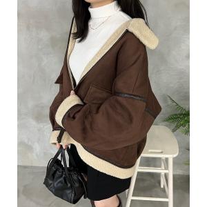 コート ムートンコート フェイクムートンジャケット