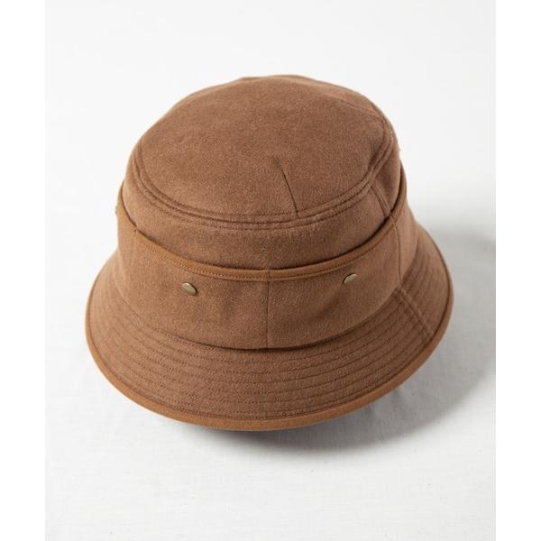 帽子 ハット Cashmere Pocket Hat / カシミヤ混ウール　ポケットハット メンズ ...