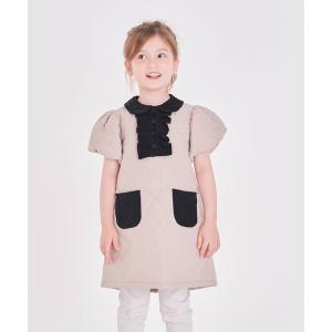 Rora（ローラ） tシャツ VIVIナチュカワ フリル ピンク tシャツ 綿100 