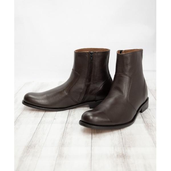 ブーツ 「BICASH/ビカーシ」サイドジップブーツ/#117 メンズ