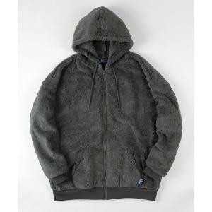 ジャケット ブルゾン 【PENFIELD/ペンフィールド】シャギーボアフリース ジップパーカージャケット/防風｜zozo