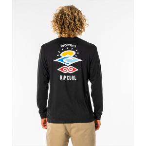 tシャツ 「RIPCURL / リップカール」SEARCH ICON LS/バックプリント長袖ロンT メンズ レディース