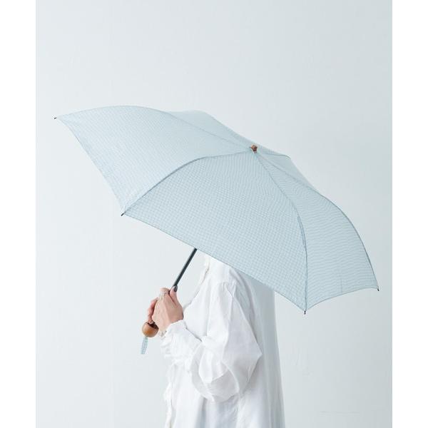 折りたたみ傘 Umbrella Topless 50 - check - 790192 レディース