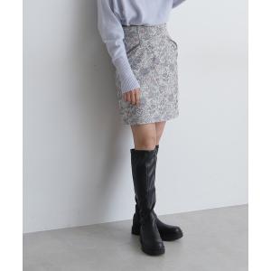 スカート ◇ジャガード台形ミニスカート