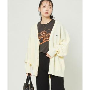 レディース カーディガン TOWN CRAFT × FREAK'S STORE/タウンクラフト the FOX Vネックニットカーディガン