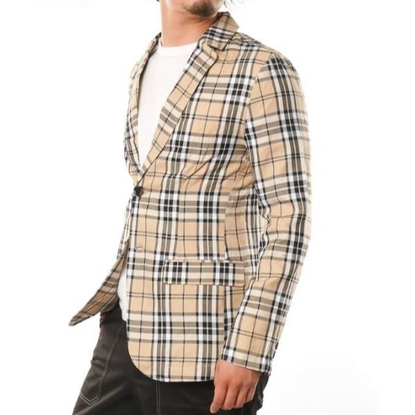 ジャケット テーラードジャケット 「先染め」テーラードジャケット「Sa」「it」 メンズ レディース