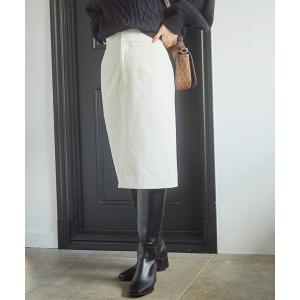 スカート 「HOT BEAUTY STRETCH」暖かく動きやすいタイトスカート