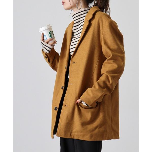 チェスターコート コート メルトンウールチェスターコート メンズ レディース