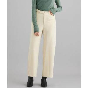 パンツ デニム ジーンズ レディース 「FEMMENT(ファモン)」2wayダブルクロスデニムパンツ LP12-628